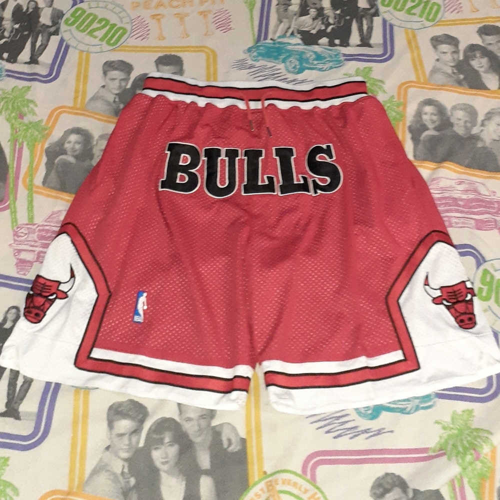 Chicago Bulls Just Don Basketball Jersey Shorts NBA Michael Jordan Dennis Rodman